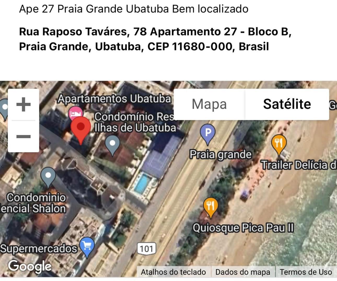 Ape 27 Praia Grande Ubatuba Bem Localizado Εξωτερικό φωτογραφία